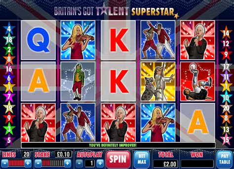 Play Britain's Got Talent Superstar Slot Game at William Hill™.